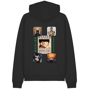 Roronoa Zoro - One Piece - Biologische Raglan Hoodie