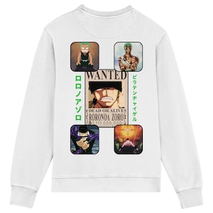 Roronoa Zoro - One Piece - Biologisch lichtgewicht sweatshirt