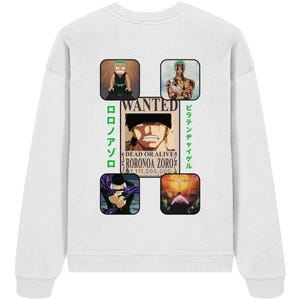 Roronoa Zoro - One Piece - Organic Oversized Sweatshirt