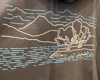 Thunder Island Long-Sleeve Hoodie Zip-Down
