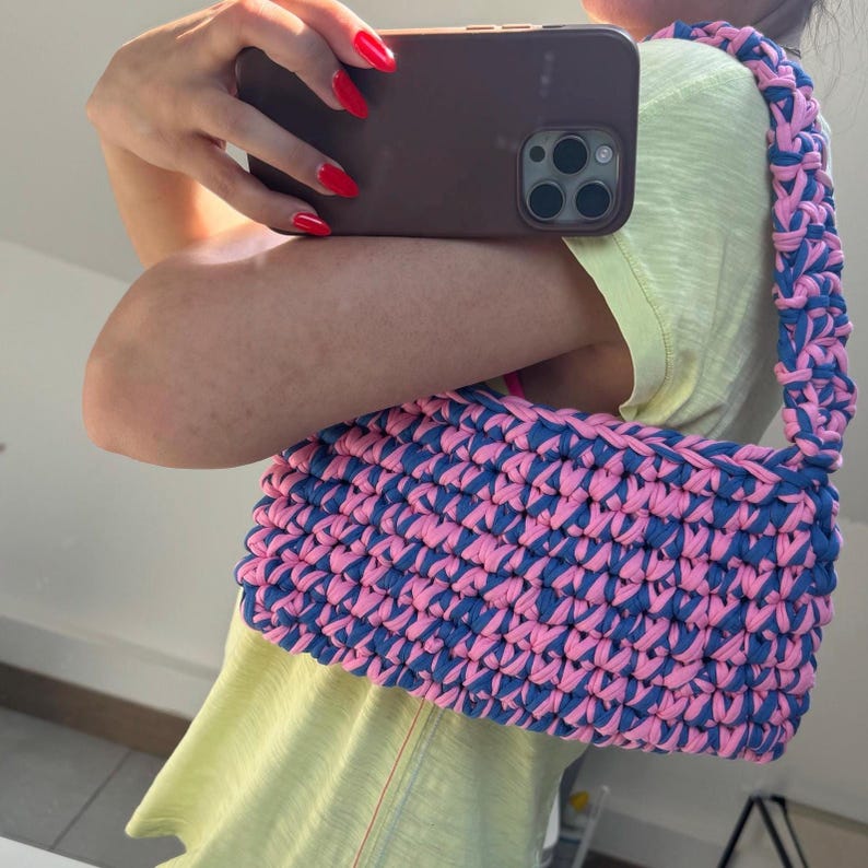 CUSTOM ORDER ONLY Crochet Shoulder Holster Bag