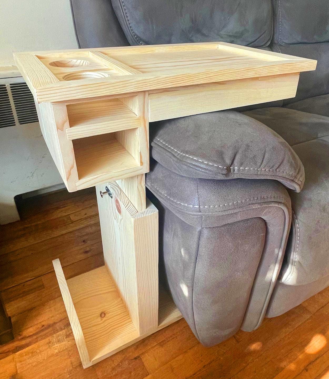 Adjustable Height Couch/bed Tray – Multi-function Laptop Table, Snack ...