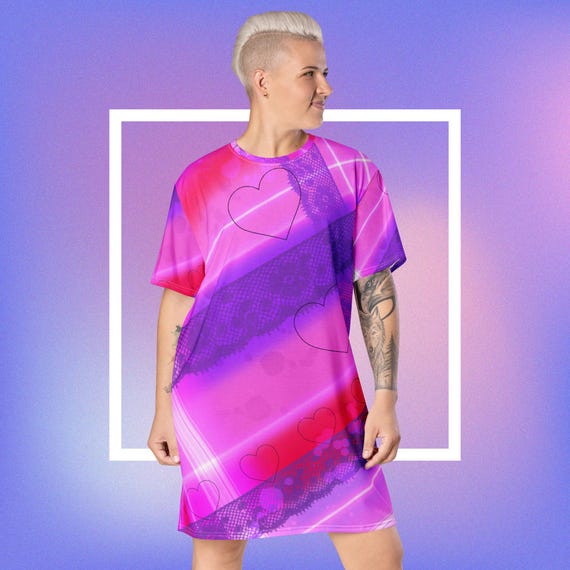 funky t shirt dress