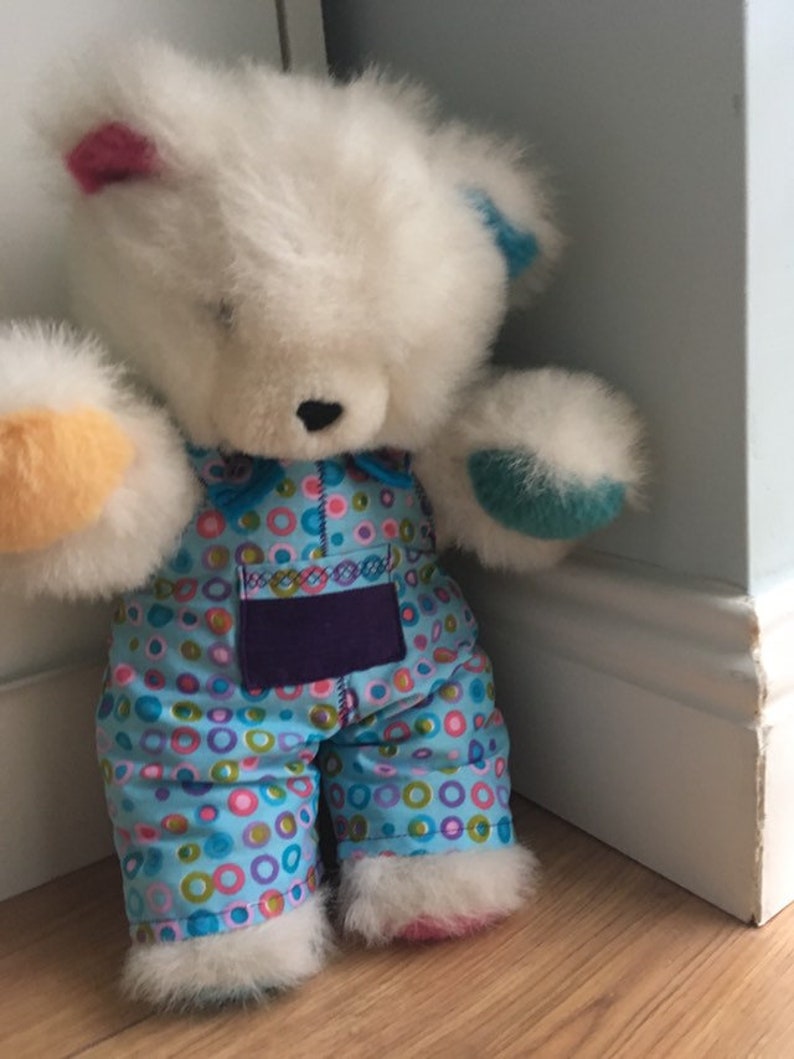 Teddy Bear Overalls Sewing PDF for 12 to 14 Bear. Instant Download ...