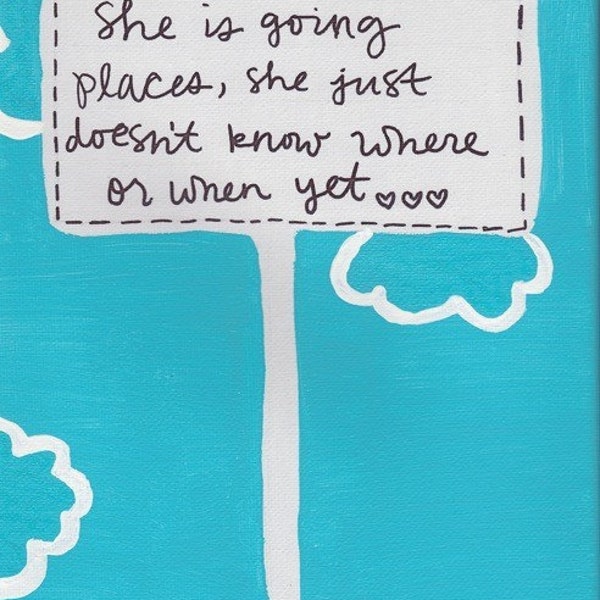 8x10 Print- Going Places