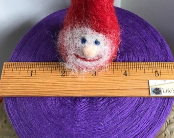 WOOL yarn cone, destash lot, rich purple 2.75 lbs, soft wool yarn, weaving, embroidery thread, Life's an Expedition lifesanexpedition i813b