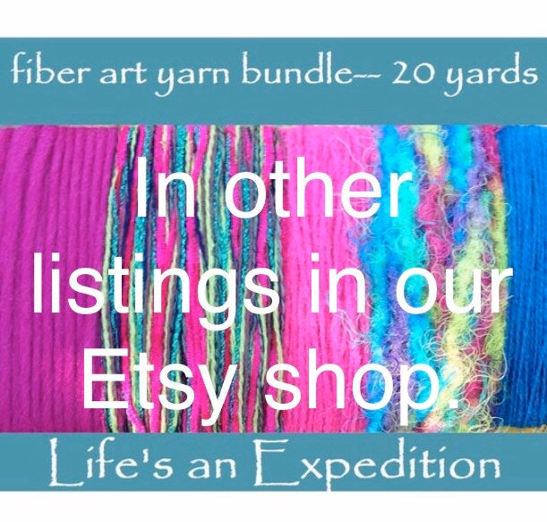 Yarn, cotton blend art yarn by Life's an Expedition, Hacienda worsted yarn, cotton yarn, brown tan plum purple tan yarn, Clearance sale image 8