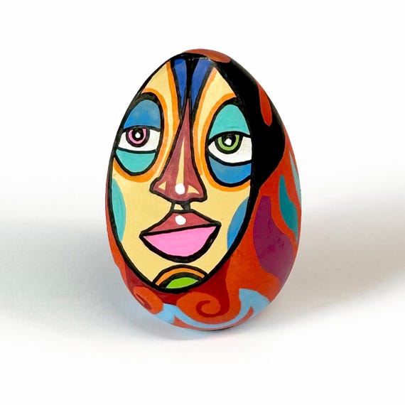 Funk Totem Part No. 668 - Original Mixed Media Block - Vol. 26