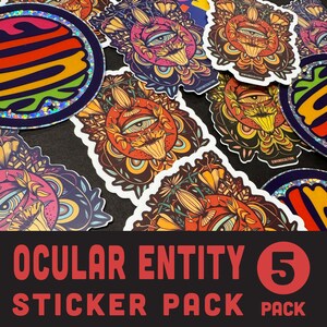 Ocular Entity Vinyl Stickers - Limited Edition