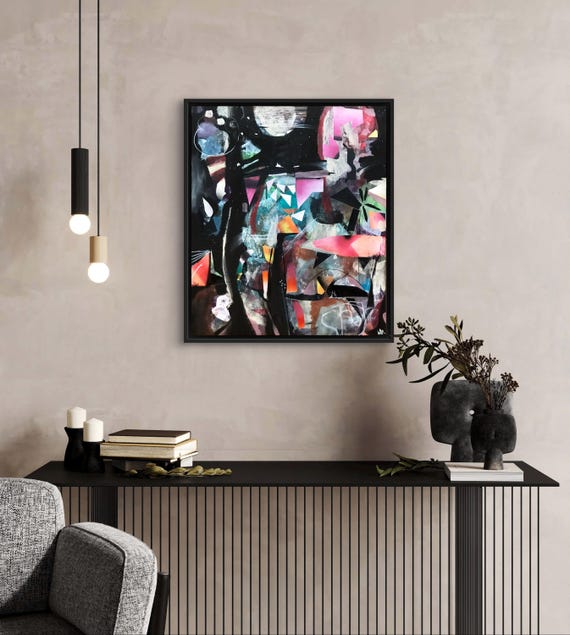 Cosmos - Original mixed-media painting on Canvas 20" x 24"