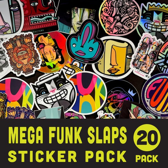 Mega Slaps Sticker Pack - Limited Edition