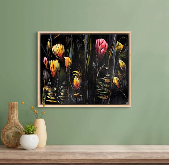 Starlight Gala - Original Painting on Canvas - 30" x 24"