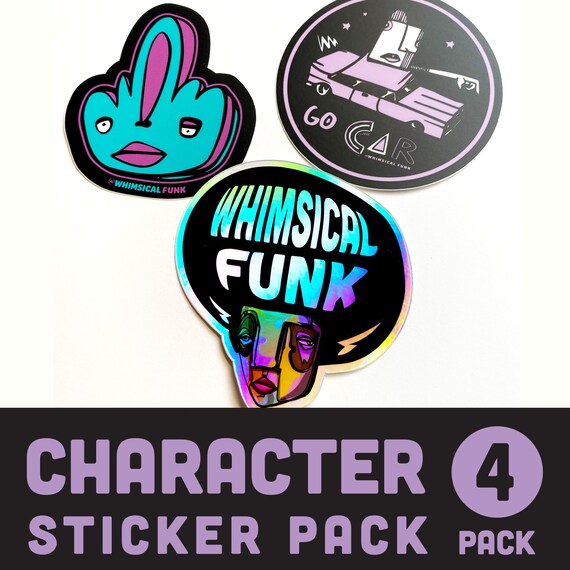 Character Sticker Pack