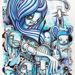 SAVA - Original Illustration on Paper
