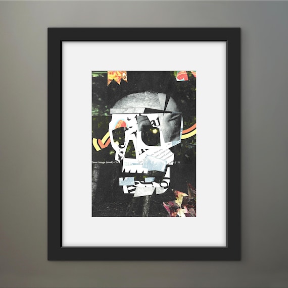 Fractured - Original collage on Bristol