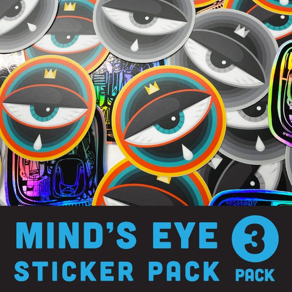 Mind's Eye Sticker Pack - Limited Edition