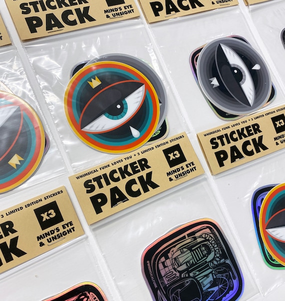 Mind's Eye Sticker Pack - Limited Edition