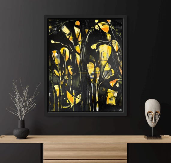 Veridian - Original Painting on Canvas - 24" x 30"