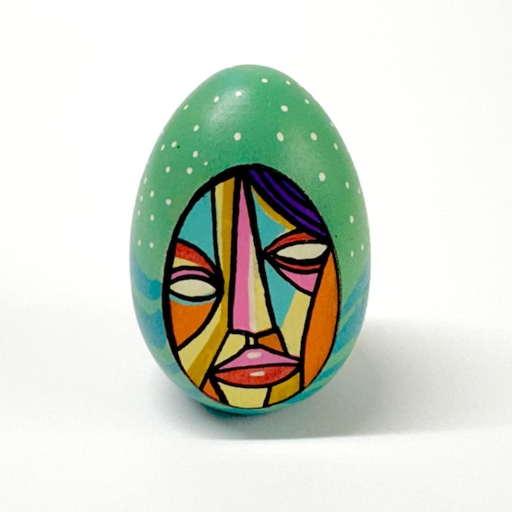 Funk Totem Part No. 647 - Original Mixed Media Block - Vol. 23