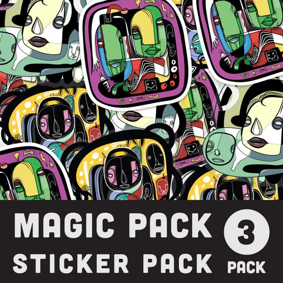 Magic Sticker Pack - Limited Edition