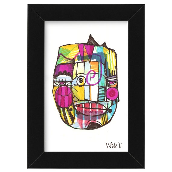 Power - Original Illustration on Bristol - 4"x6"