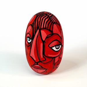 Funk Totem Part No. 682 - Original Mixed Media Block - Vol. 26