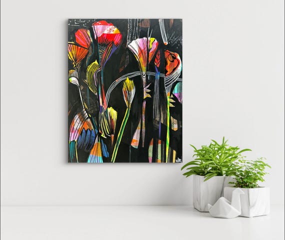 Dark Bloom - Original Painting