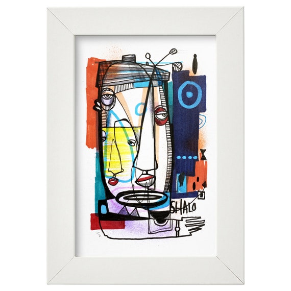 Shalo - Original Illustration on Bristol -4"x6"