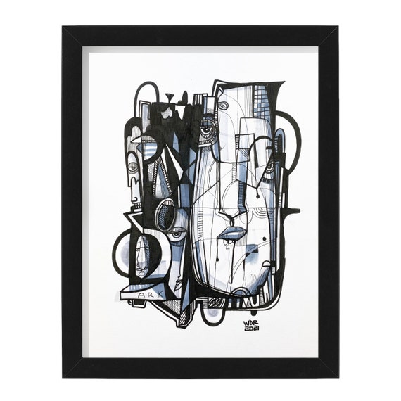 Ark - Original mixed media Illustration on Bristol - 8" x 10" - Original Artwork