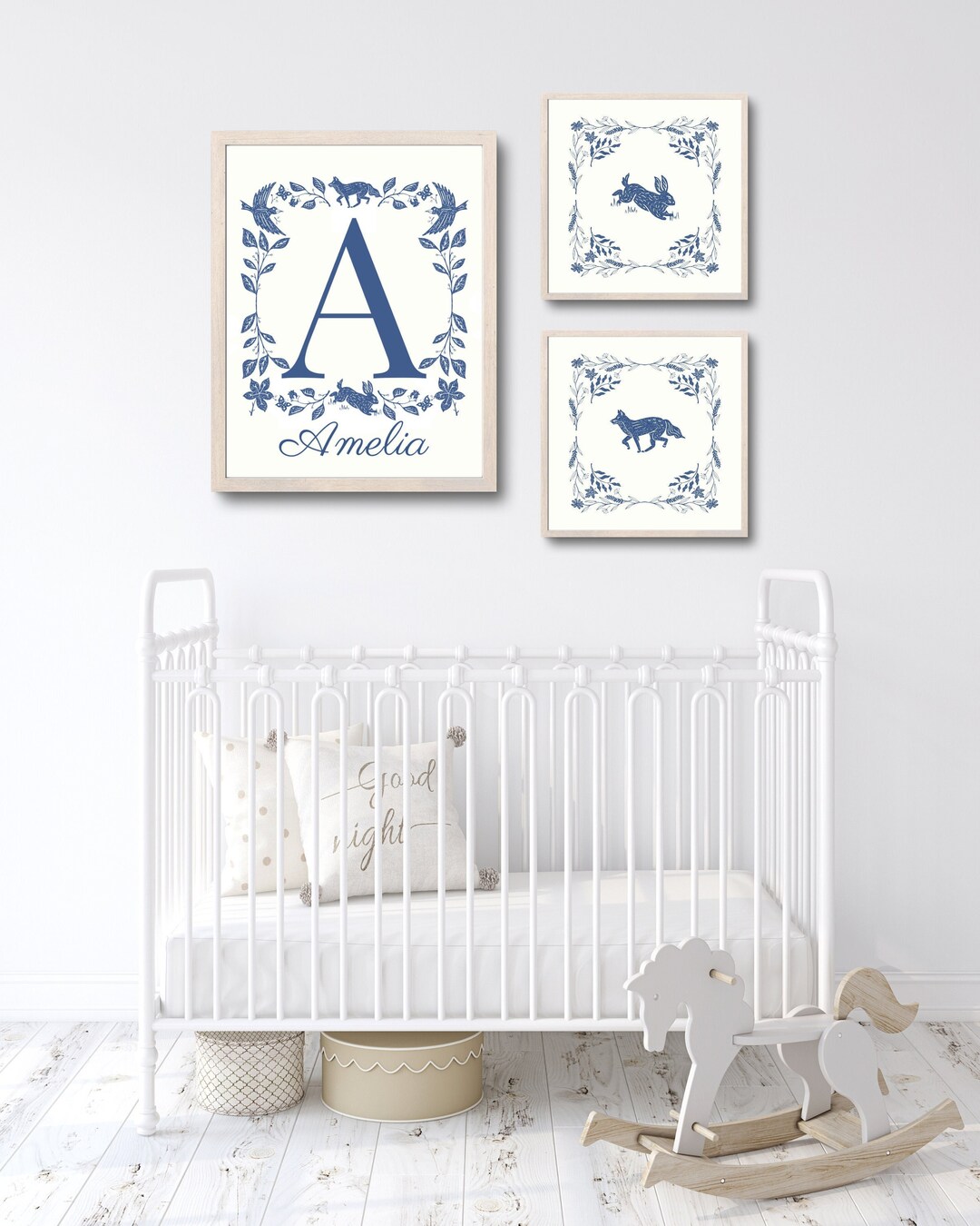 Vintage Nursery Art Gallery Wall Art Cottage Core Nursery Etsy