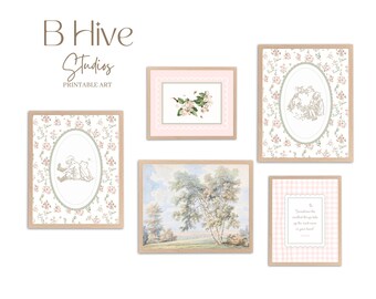 Vintage Winnie the Pooh Nursery Art Prints: Classic Pooh Decor (Digital Download)