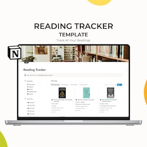 Notion Reading Tracker Template Book Tracker Library Organizer Reading & Book Log
