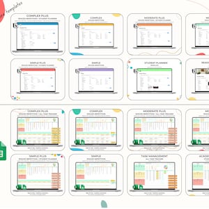 Spaced Repetition Revision Planner Active Recall Retrieval Practice Template College Study School Student Academic Exam Google Sheets image 9
