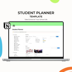 Notion Student Planner Academic Assignment Task Goal Reading Book Habit Tracker Recurring Tasks University School Study Exam Planner