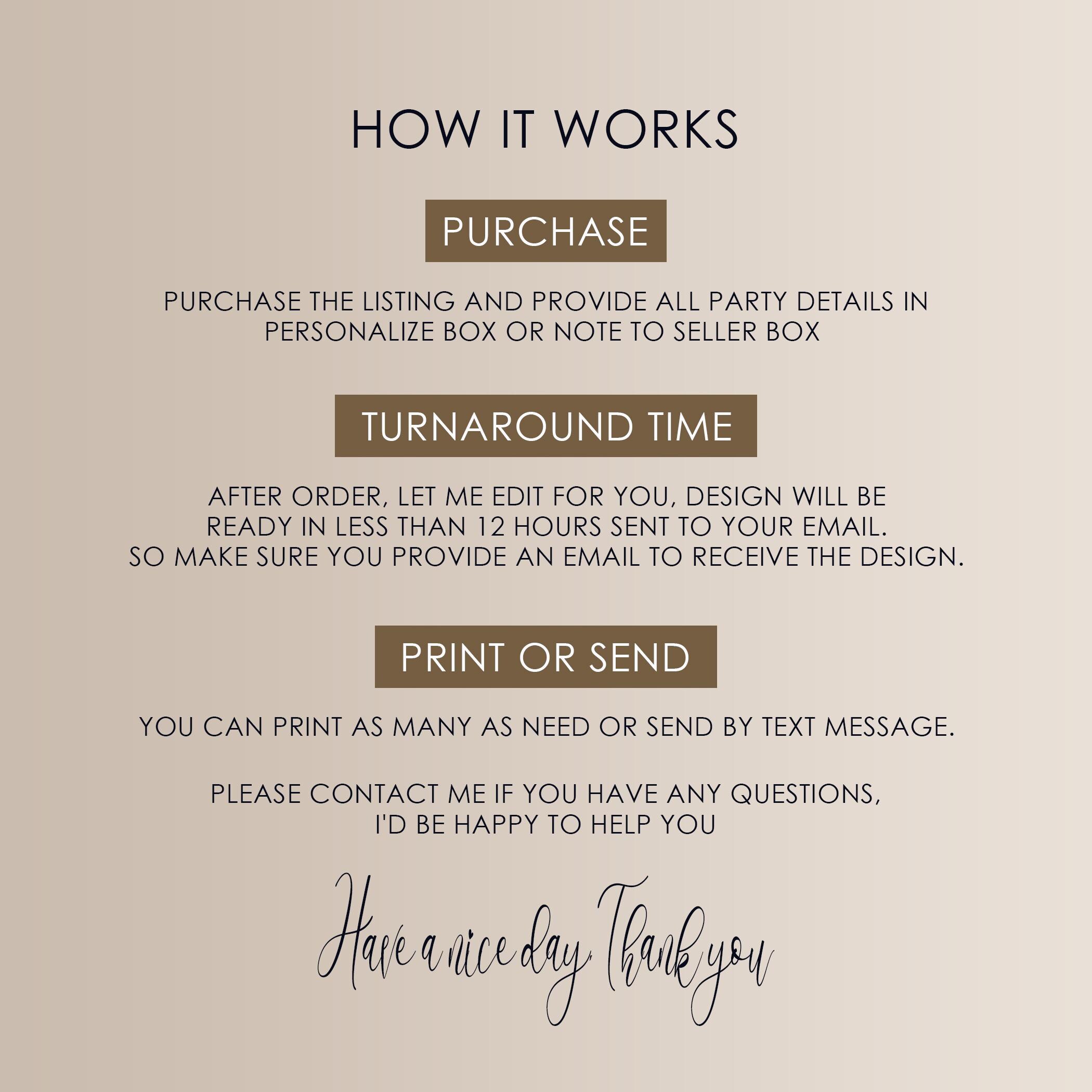 Custom Bluey Invite (12hr Delivery)