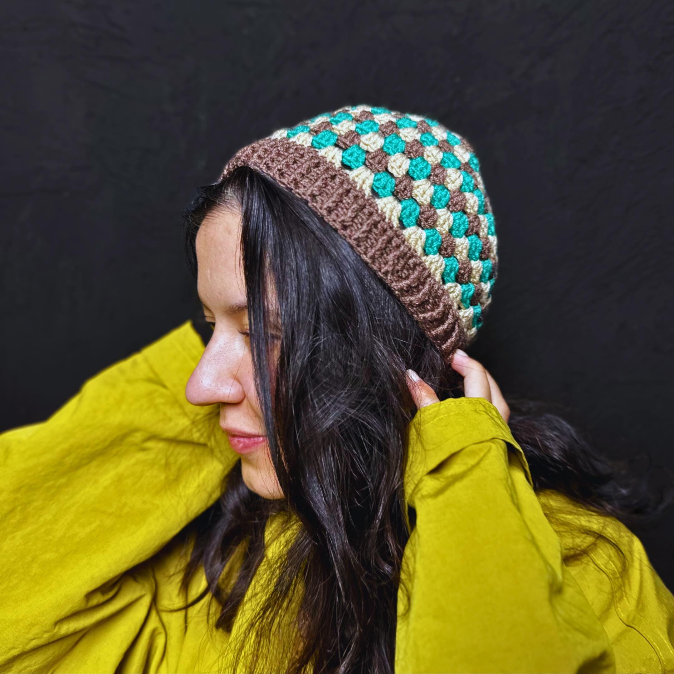 Bonnet De Pêcheur En Laine : Bonnet De Montre Court Tricoté à La