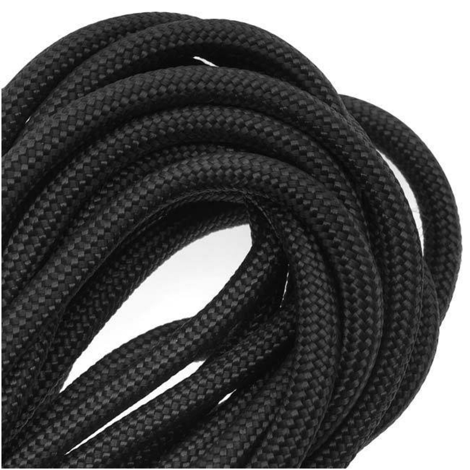 Paracord 550 / Nylon Parachute Cord 4mm Black 16 Feet/4.8 Etsy