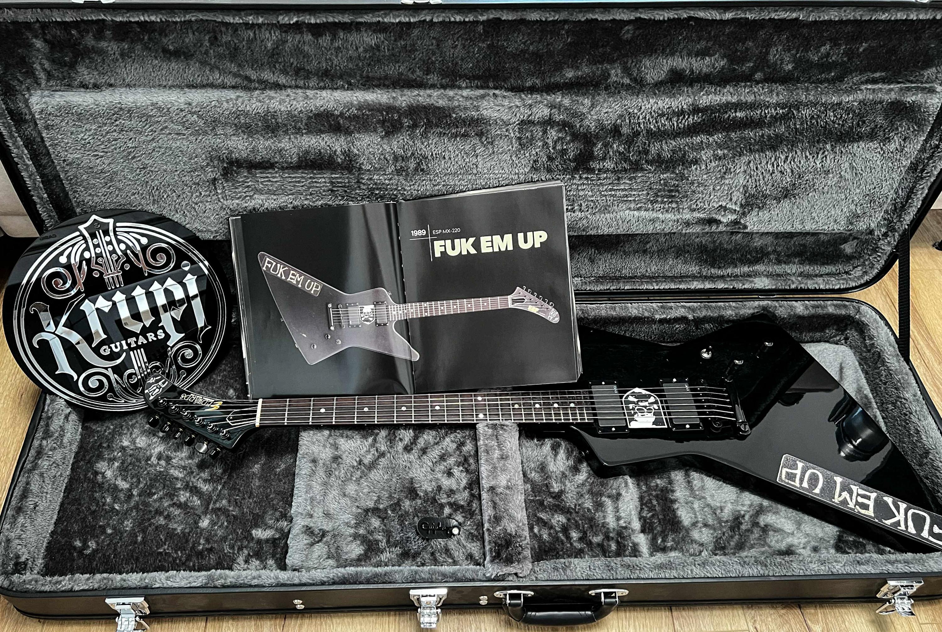 FUK EM UP – Hetfield Style Guitar Sticker Set by Krupi Guitars - Etsy