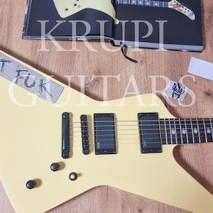 EET FUK James Hetfield Metallica nieuwe vinyl gitaarstickers