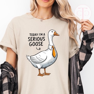 Silly Goose T-Shirt: Funny Goose Meme Graphic Tee