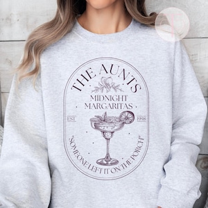 Practical Magic Sweatshirt: Midnight Margaritas Witchy Pullover