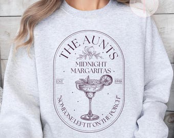 Practical Magic Sweatshirt: Midnight Margaritas Heksenpullover