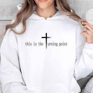 This Is The Turning Point Hoodie: Charlie Kirk Pullover Freedom and Liberty Crewneck Sweatshirt