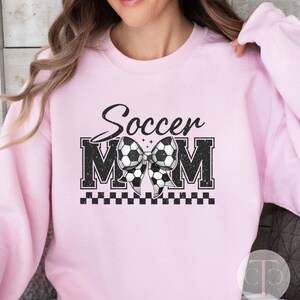 Soccer Mom Sweatshirt, Custom Soccer Mama Top, Soccer Mom Hoodie, Gift For Mom, Soccer Mama Crewneck, Gift For Her, Soccer Sweater - Unisex