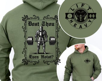 Sudadera de gimnasio: ¿Acaso siquiera levantas una sudadera divertida para correr?