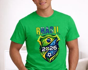 Brazil Soccer Fan Shirt: Brazil Football T-shirt