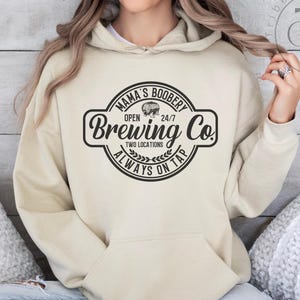 New Mom Sweatshirt: Mama's Boobery Hoodie Nursing Mom Gift