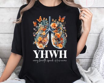 Ropa cristiana YHWH: Indumentaria religiosa Camiseta de fe en Jesús