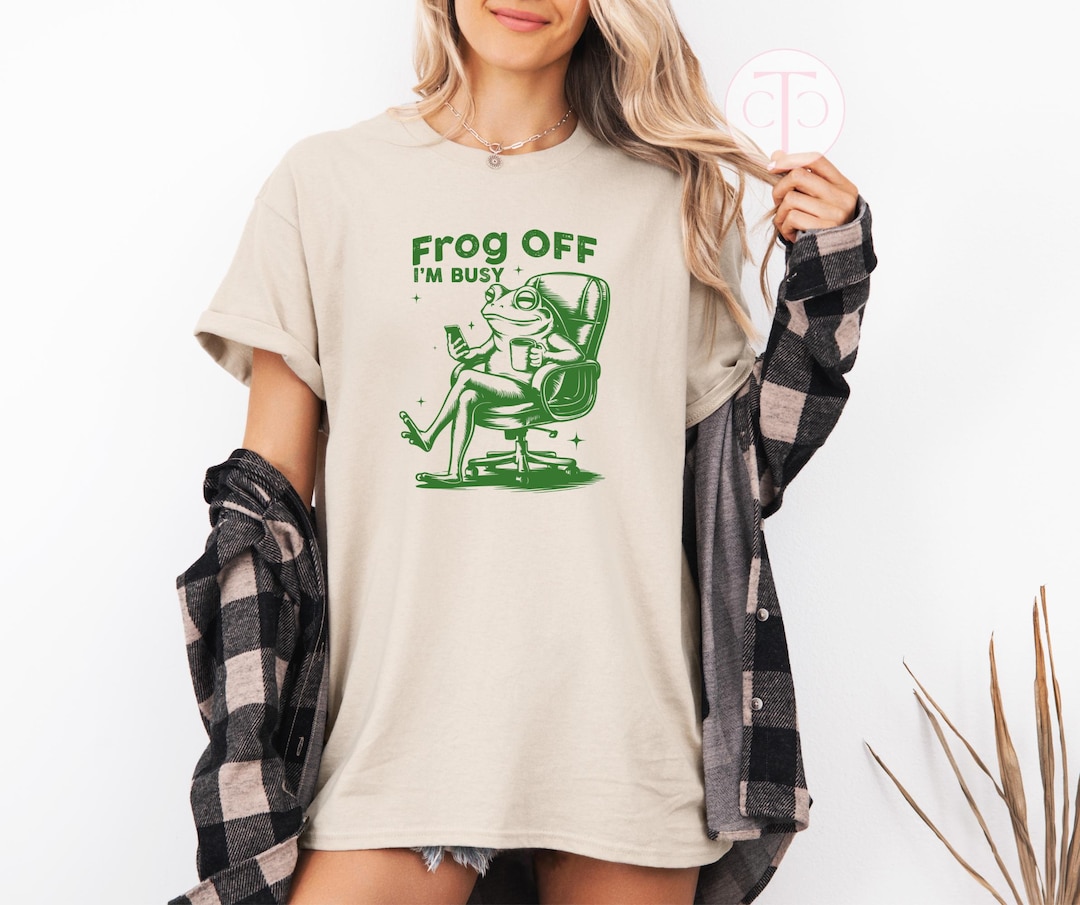 Funny Frog 'frog Off' Meme Unisex T-shirt - Etsy