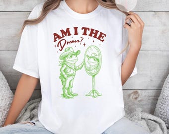 Funny Frog Oversized T-Shirt: Humorous Animal Lover Tee